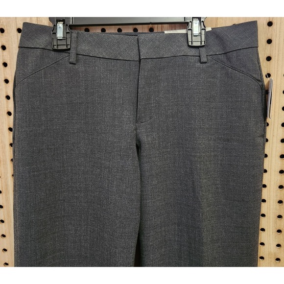 Womens Gray GAP Perfect Trouser Stretch Dress Pants 0R classic Comfort Dressy - Picture 2 of 11